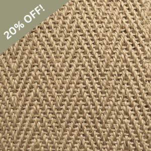 Sisal Herringbone Agra Pearl