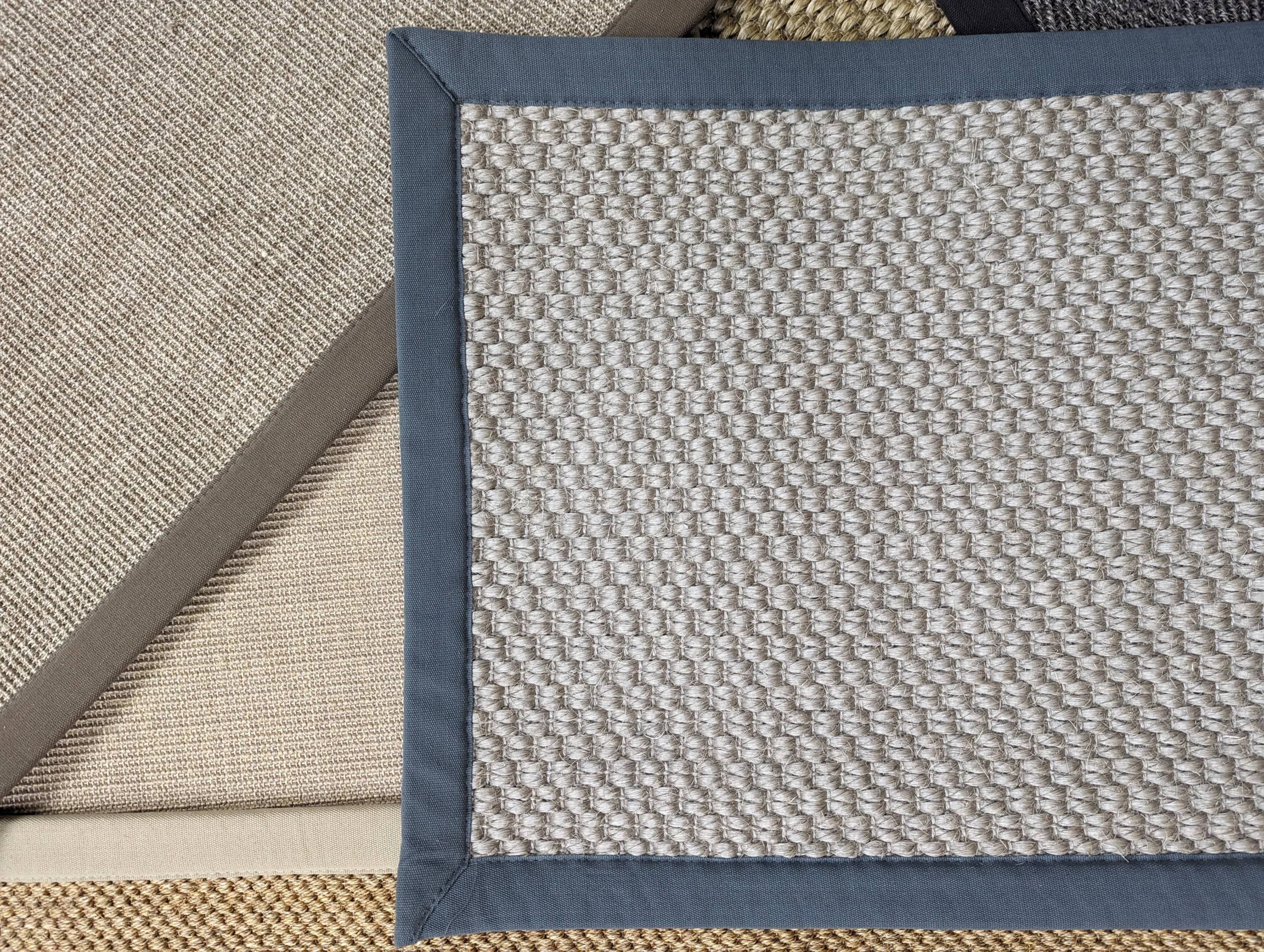 Customisable sisal rugs