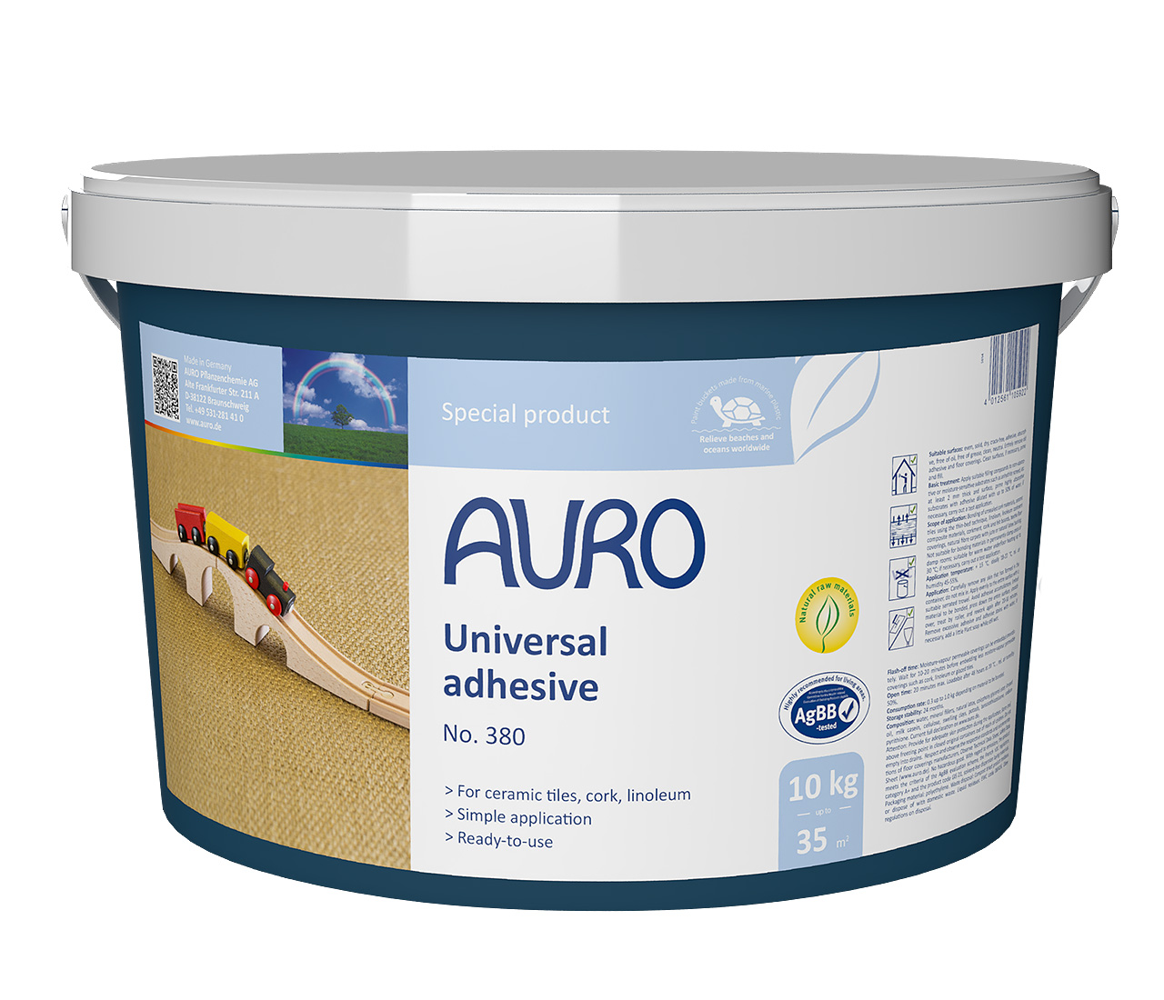 Natural Adhesive Carpet Glue Auro 380