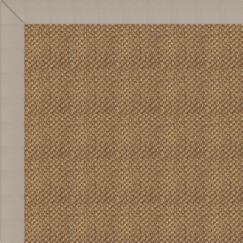 Babylon Wheat Sisal Rug with Birch Border